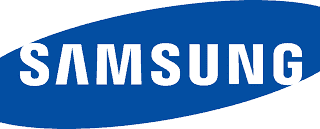 The logo of Samsung 