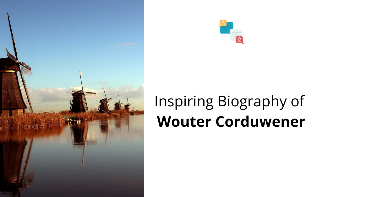 Biography of Wouter Corduwener